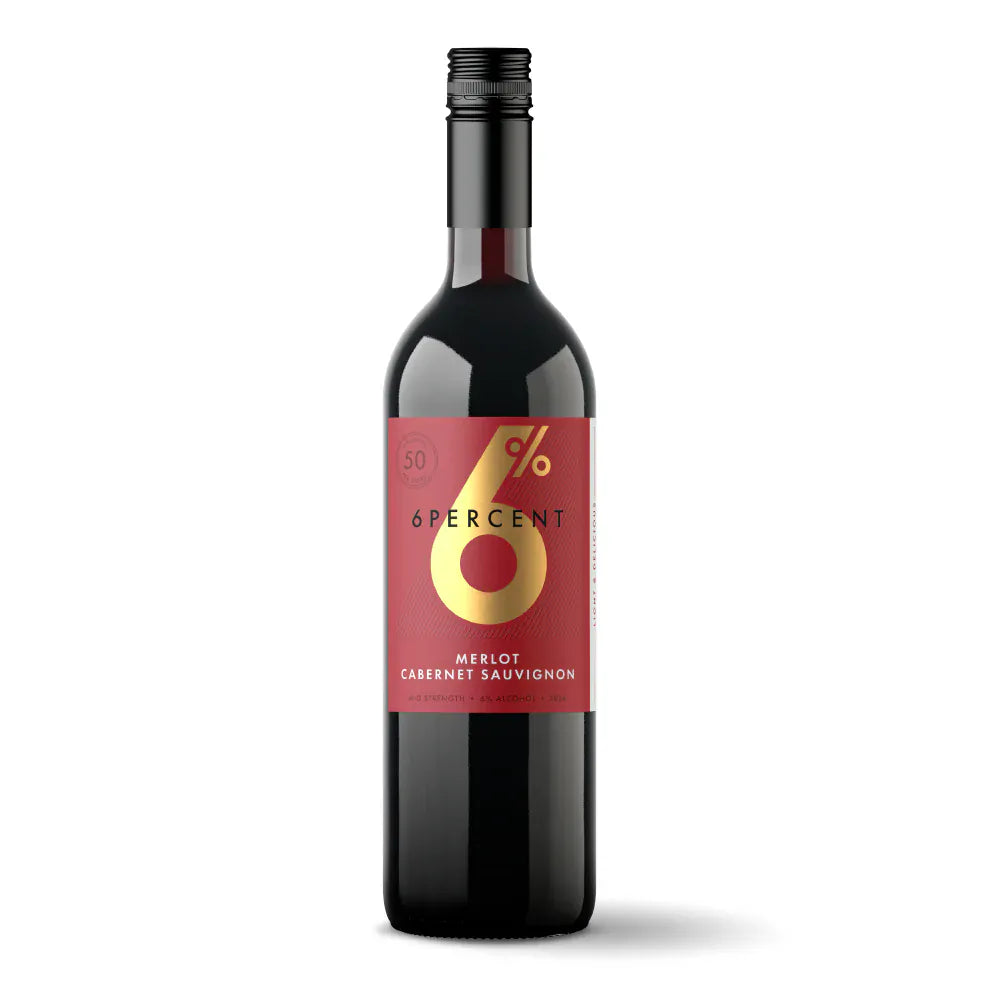 6Percent Bordeaux Red
