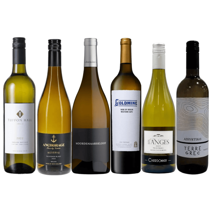 Mixed White Wine Case – 6 Bottle Best Sellers Box